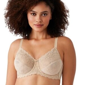 Wacoal Renaissance Rose Underwire Bra - Sz 34DDD US/UK
